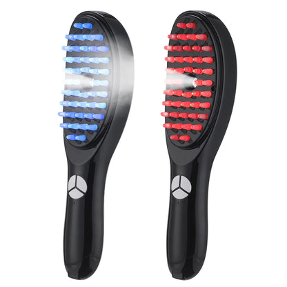 Electric Spray Massage Comb Hair Growth Vibration Head Massager Brush LED Anti Hair Loss Scalp Liquid Medicine Atomizing Comb